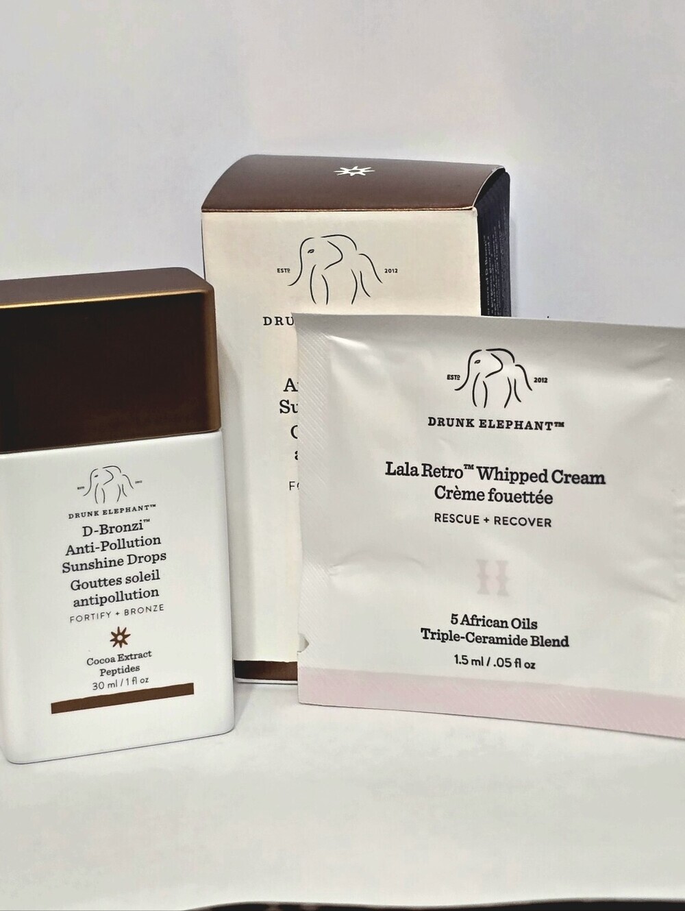 Drunk Elephant D-Bronzi Anti-Pollution Sunshine Drops 30ml New